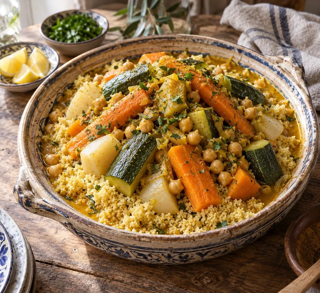 Réussir un couscous végétarien généreux et bien équilibré
