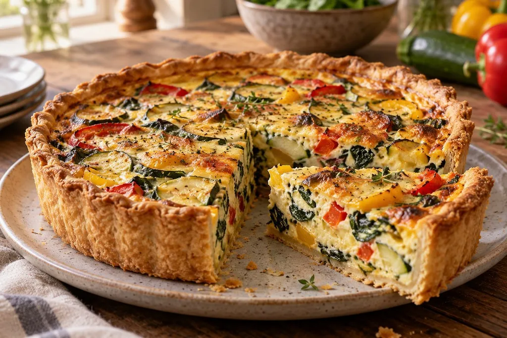 Choisir et réussir une quiche aux légumes bien garnie