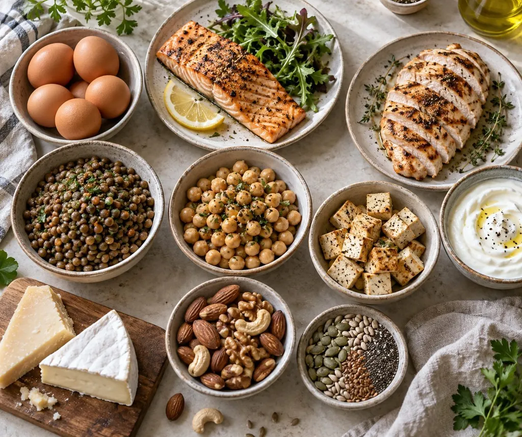 Les aliments les plus riches en protéines et comment les choisir